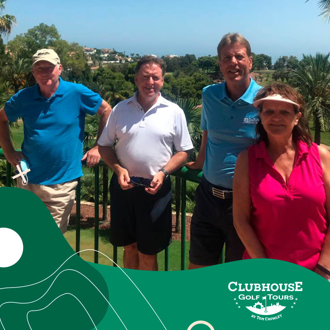 Winners at Torrequebrada last Wednesday from left, Chris O Connor 3rd. Gerry Byrne 2nd and overall winner Dave Oldfield 40pts. Ladies winner Niamh O Connor