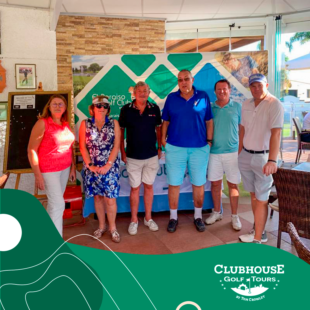 Winners last Wednesday in El Paraiso from left with Noreen are Maria Grandon ladies winner.Gents winner Jhn Shannon and 2s today Kevin Holland,Peter Gatenby , Claus Larner.Sean Holloway was second and Liam Cummins 3rd.
