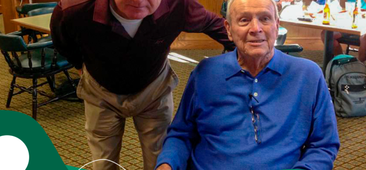 Great memories of 2016 when we went to Orlando- played Bay Hill and met in the bar afterwards the great Arnold Palmer!