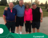 Winners from El Paraiso last Wednesday from left, Kevin McLaugjlin 2nd. Morgan Doyle 3rd and 2s. Ladies winner Marianne McGough and Gents winner and 2s Billy Treacy