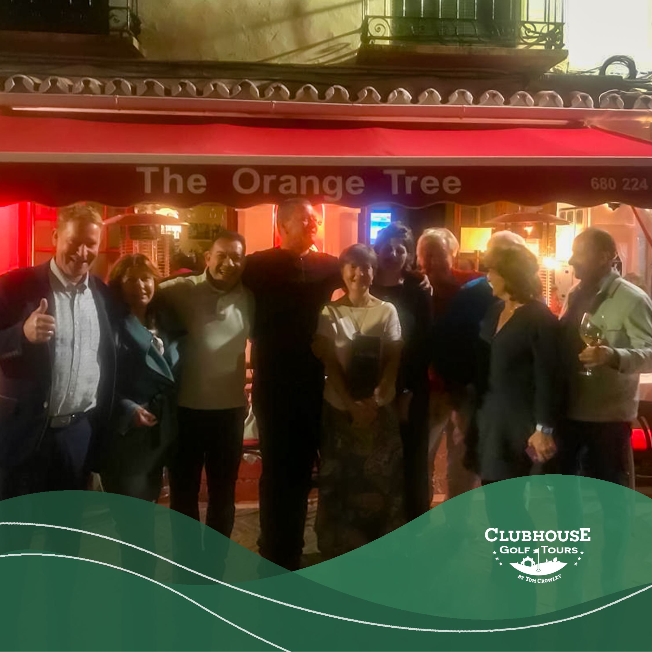 Winners from the Clubhouse golf society tournament of 2 Santa’s from left Snorte Flaten 4th. Wine sponsor Olivier Leonardi . Overall winner Frank Ammar with a massive 80 pts. Ladies winner Eileen O Meara 67 pts.Susan Mulligan 3rd Lady. Tom Curtin 3rd. Ladies runner up Eithne Cusack. Simon Richards 2s